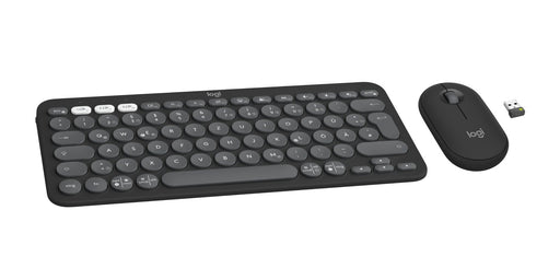 EAN 5099206115811 - Logitech 920-012203 teclado Ratón incluido Universal RF Wireless + Bluetooth QWERTZ Alemán Grafito imagen 2