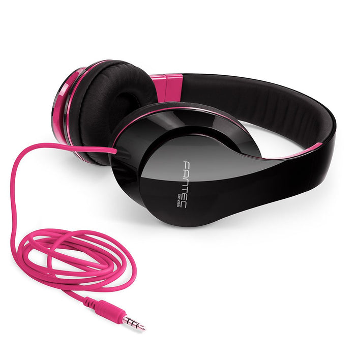 EAN 4250273416909 - Fantec SHP-250AJ Auriculares Alámbrico Diadema Música Negro, Rosa imagen 3