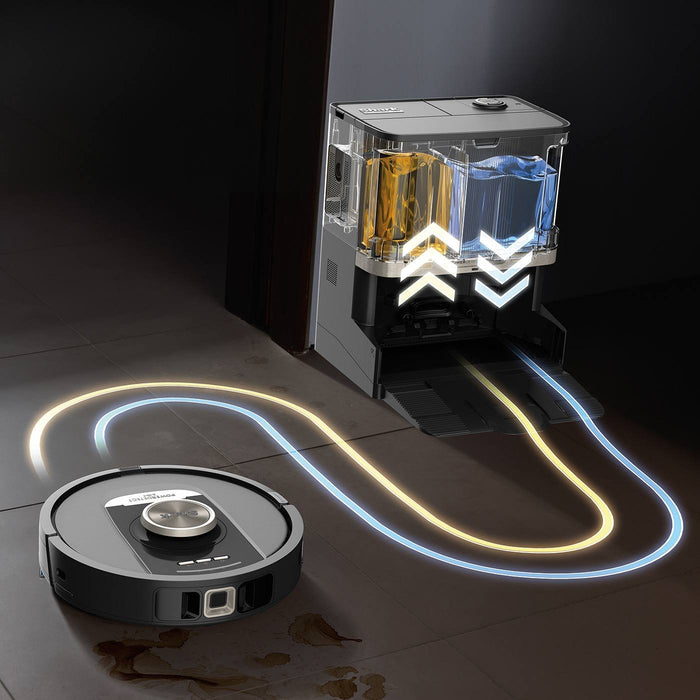 EAN 0622356285179 - Shark PowerDetect NeverTouch Pro 2-in-1 Saug 0,3 L Negro, Color piedra imagen 5