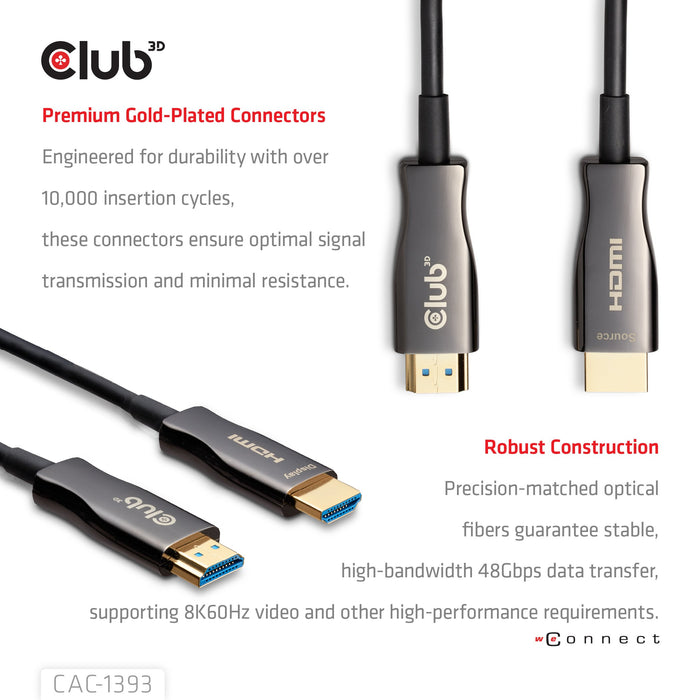 EAN 8719214473464 - CLUB3D CAC-1393 cable HDMI 50 m HDMI tipo A (Estándar) imagen 4