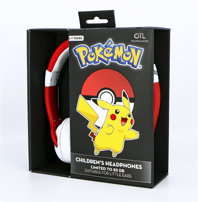 EAN 5055371622981 - OTL Technologies Pokémon Pokéball Auriculares Alámbrico Diadema Música Negro, Rojo, Blanco imagen 6