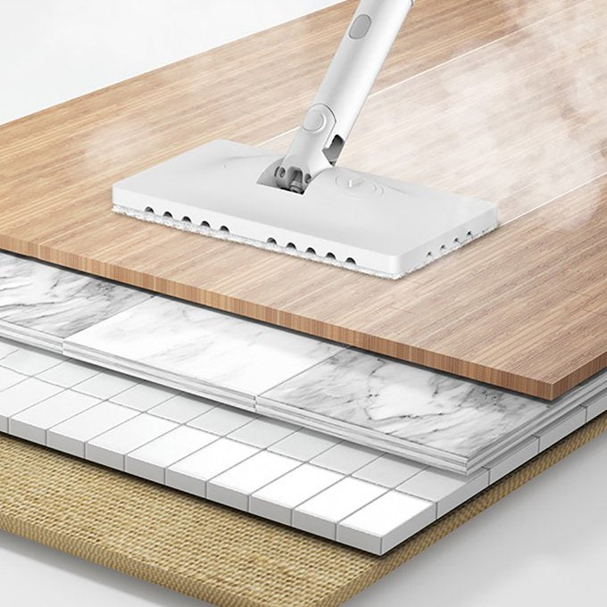 EAN 6955578033810 - Deerma ZQ610 limpiador a vapor Fregona a vapor 0,23 L 1600 W Rojo, Blanco imagen 5