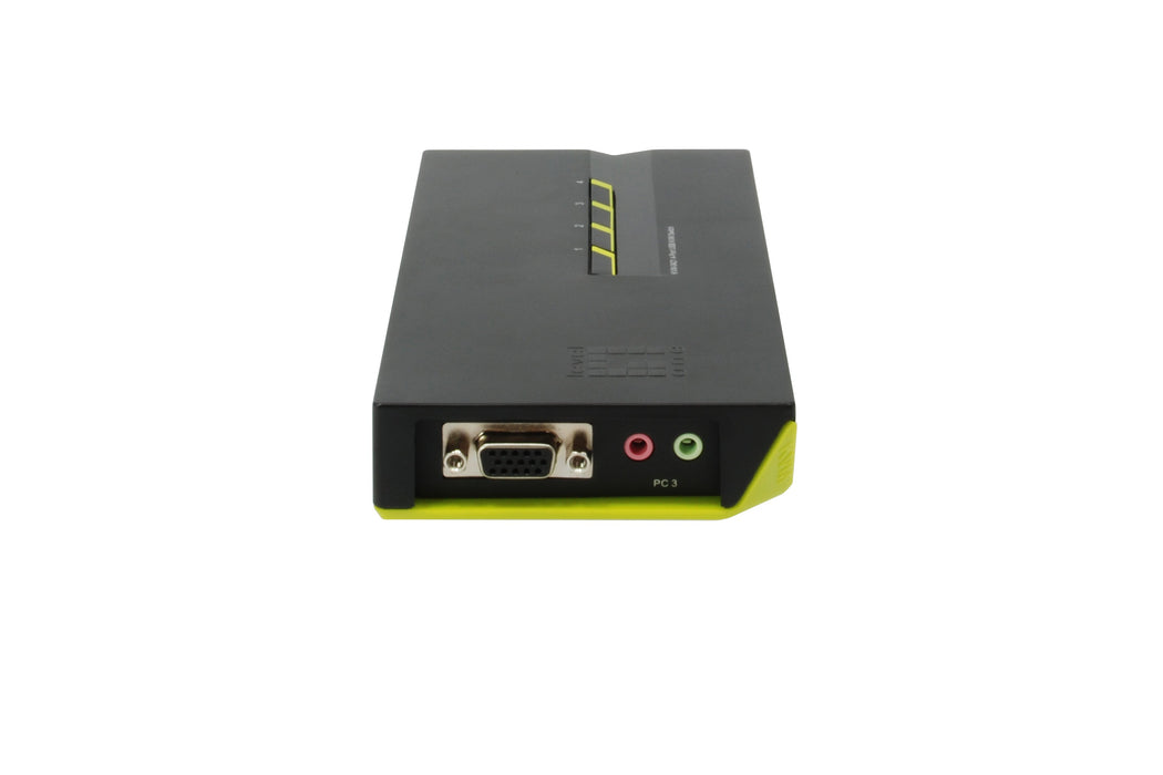 EAN 4015867137871 - LevelOne KVM-0421 interruptor KVM Negro, Verde imagen 6
