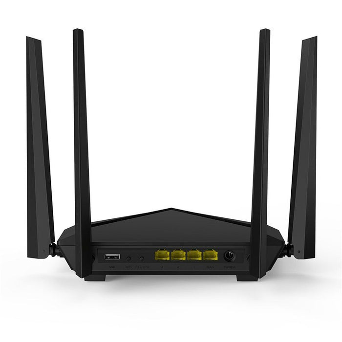 EAN 6932849426199 - Tenda AC10U router inalámbrico Ethernet rápido Doble banda (2,4 GHz / 5 GHz) Negro imagen 4