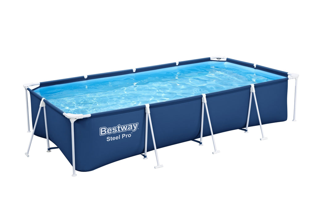 EAN 6941607328002 - Bestway Steel Pro 56405 / 23 piscina sobre suelo Piscina con anillo hinchable Rectangular 5700 L Azul imagen 2