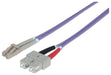 EAN 0766623750929 - Intellinet 750929 Cable de fibra óptica e InfiniBand 2 m LC SC Violeta imagen 1