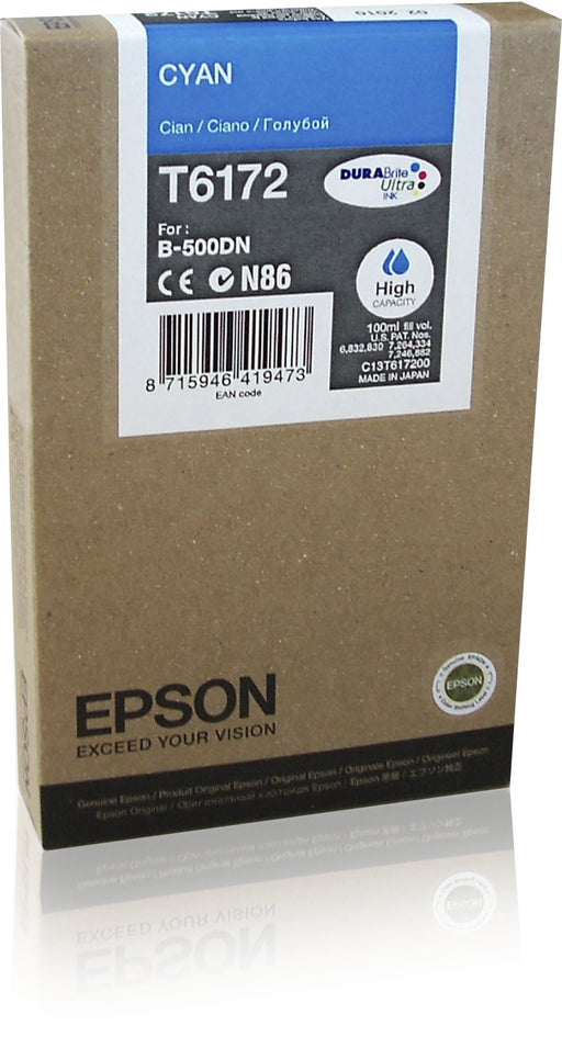 EAN 10343869875 - Epson Ink Cartridge HC Cyan 7k cartucho de tinta 1 pieza(s) Original Alto rendimiento (XL) imagen 1