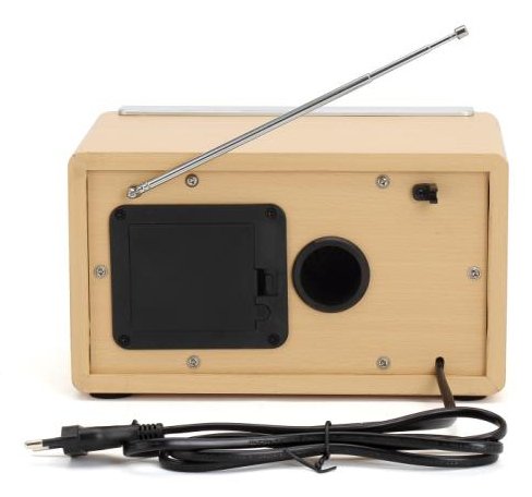 EAN 5706751076503 - Denver TR-63LW radio Personal Analógica Bamboo, Plata imagen 8