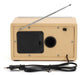 EAN 5706751076503 - Denver TR-63LW radio Personal Analógica Bamboo, Plata imagen 8