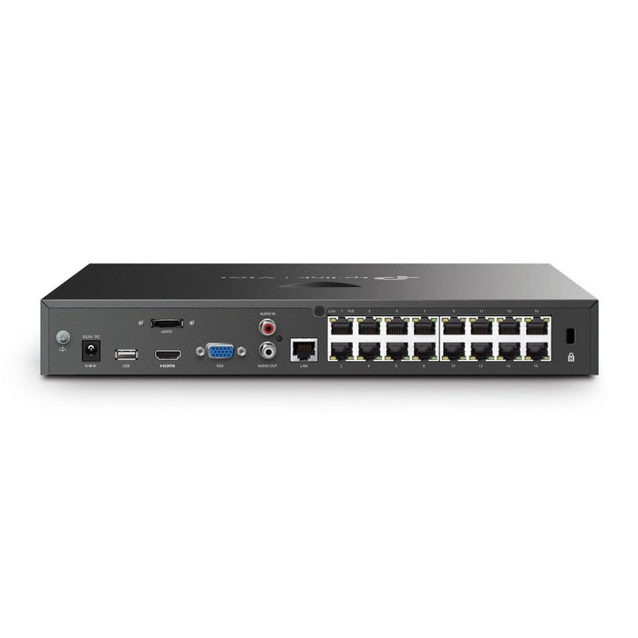 EAN 4895252504040 - TP-Link VIGI NVR2016H-16P Grabadore de vídeo en red (NVR) Negro imagen 3