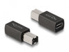 EAN 4043619658398 - DeLOCK 65839 cambiador de género para cable 1 x USB Type-C 1 x USB 2.0 Type-B Antracita imagen 1