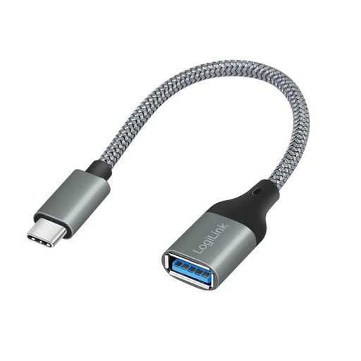 EAN 4052792070774 - LogiLink CU0106 cable USB USB 3.2 Gen 1 (3.1 Gen 1) 0,15 m USB C USB A Gris imagen 1