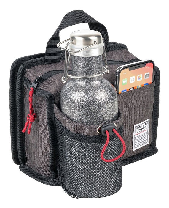 EAN 4024023022302 - TROIKA BBG67/GY bolso y bandolera Poliéster Negro, Gris Unisex Bolsa para carrito de la compra imagen 2