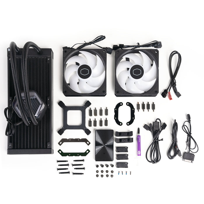 EAN 4719512139943 - Cooler Master MasterLiquid 240 ATMOS Procesador Kit de refrigeración líquida 12 cm Negro imagen 7
