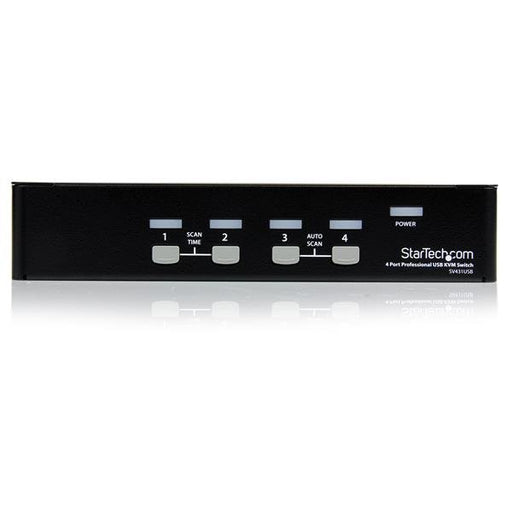 EAN 0065030787192 - StarTech.com SV431USB interruptor KVM Montaje en rack Negro imagen 2