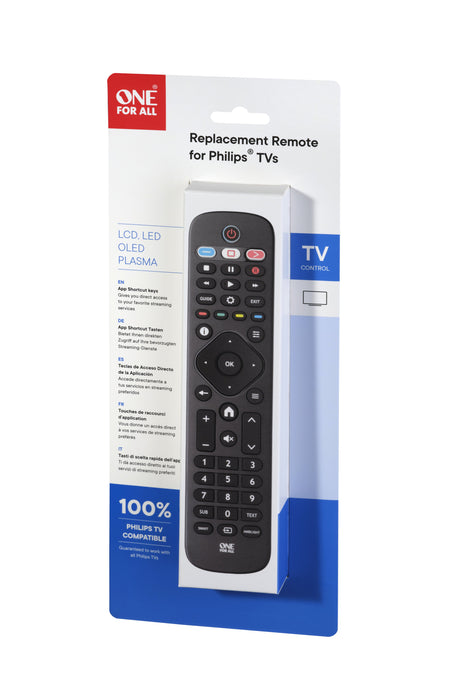 EAN 8716184072727 - One For All TV Replacement Remotes URC4913 mando a distancia IR inalámbrico Botones imagen 3