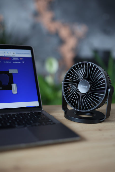 EAN 5901986048589 - Savio AD-01 ventilador Negro imagen 12