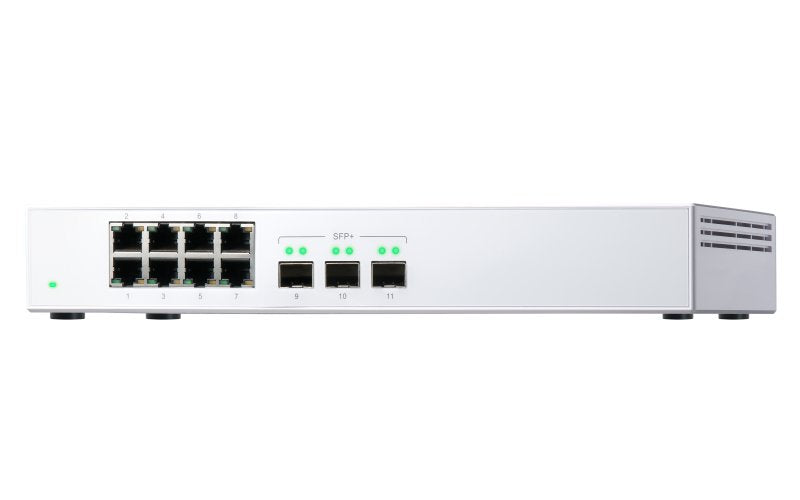 EAN 0885022017966 - QNAP QSW-308S switch No administrado Gigabit Ethernet (10/100/1000) Blanco imagen 7