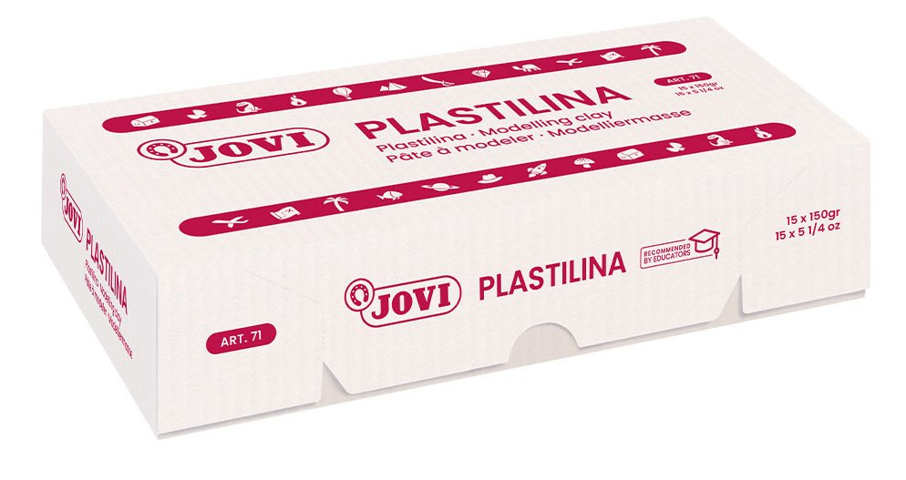 EAN 8412027007092 - Jovi PLASTILINA Pasta de modelar 2,25 kg Amarillo 1 pieza(s) imagen 3