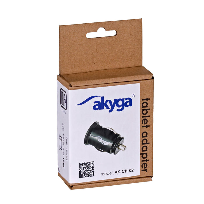 EAN 5901720130969 - Akyga AK-CH-02 cargador de dispositivo móvil Universal Negro Encendedor de cigarrillos Auto imagen 3