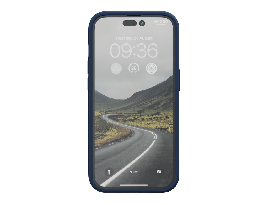 EAN 8720574621136 - Njord byELEMENTS Salmon Leather Magsafe funda para teléfono móvil 15,5 cm (6.1") Azul imagen 7