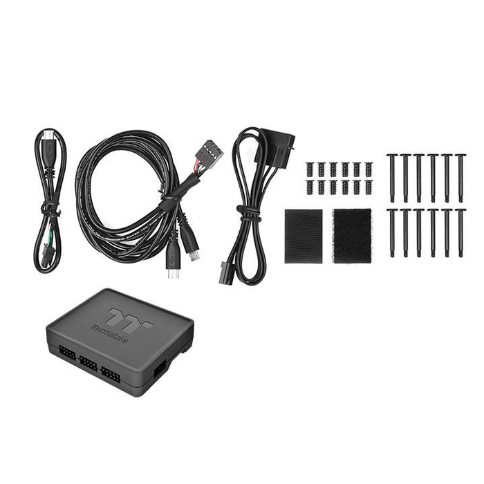 EAN 4713227523356 - Thermaltake Riing Quad 14 RGB Carcasa del ordenador Ventilador 14 cm Blanco imagen 4