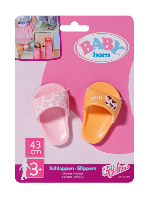 EAN 4001167836811 - BABY born Slippers 3 ass. 43cm Zapatos de muñeca imagen 6