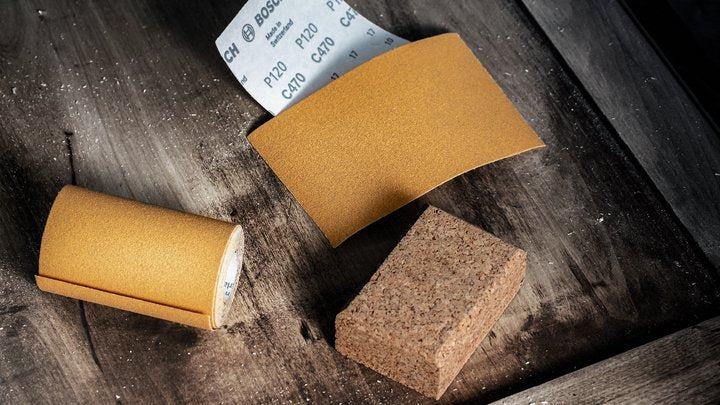 EAN 4059952542447 - Bosch Expert C470 Rollo abrasivo Grano fino P180 1 pieza(s) imagen 4