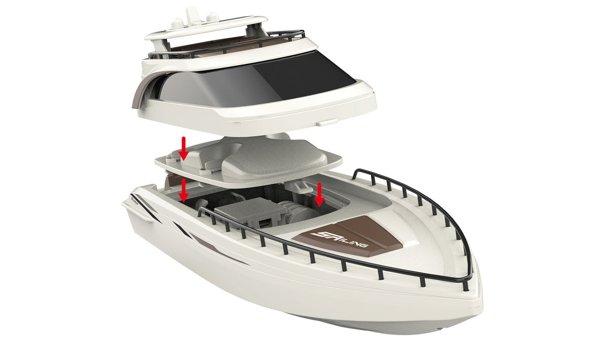 EAN 4260677959964 - Amewi Rising Sun Cruise Yacht 380mm modelo controlado por radio Barco Motor eléctrico imagen 6