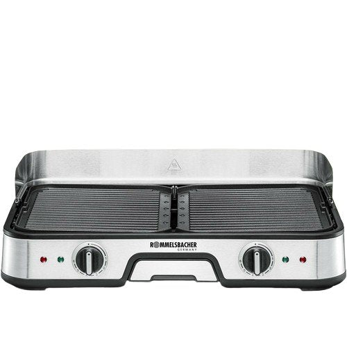 EAN 4001797294203 - Rommelsbacher BBQ 2025 plancha eléctrica Independiente 2000 W Negro, Acero inoxidable imagen 1