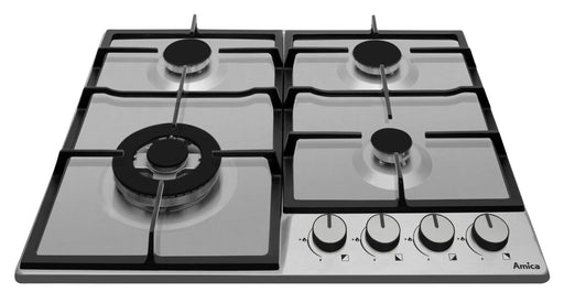 EAN 5906006211400 - Amica PGD6101APR hobs Acero inoxidable Integrado 59 cm Encimera de gas 4 zona(s) imagen 2