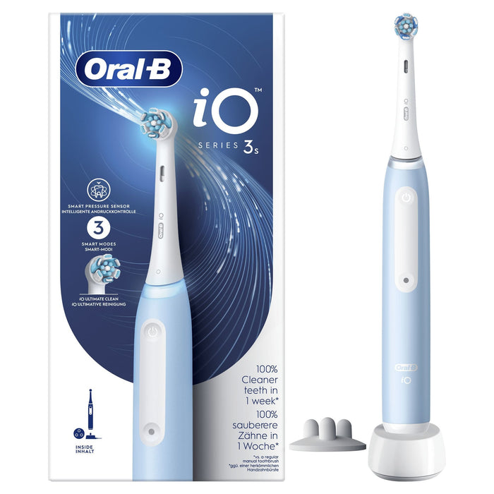 EAN 8006540730935 - Oral-B iO 3 Adulto Cepillo dental vibratorio Azul claro imagen 1