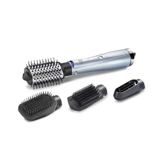 EAN 3030050179880 - BaByliss Hydro-Fusion Hydro Fusion Smooth & Shape Cepillo de aire caliente Caliente Gris, Plata 1000 W 2, imagen 1