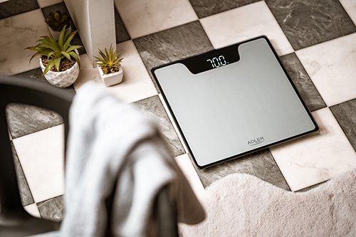 EAN 5903887804639 - Adler AD 8174s Rectángulo Plata Báscula personal electrónica imagen 5