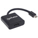 EAN 0766623152570 - Manhattan 152570 adaptador de cable de vídeo Mini DisplayPort HDMI tipo A (Estándar) Negro imagen 2
