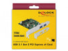 EAN 4043619902989 - DeLOCK 90298 tarjeta y adaptador de interfaz Interno USB 3.2 Gen 1 (3.1 Gen 1) imagen 5