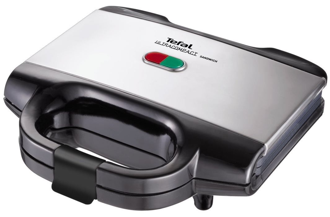 EAN 3168430114074 - Tefal SM1552 sandwichera 700 W Negro, Acero inoxidable imagen 1