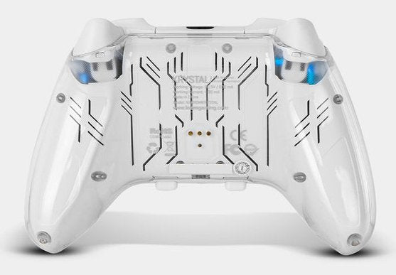 EAN 8436587974977 - Krom NXKROMKRYSTAL mando y volante Transparente, Blanco Bluetooth/USB Palanca de mando Digital Android, N imagen 5