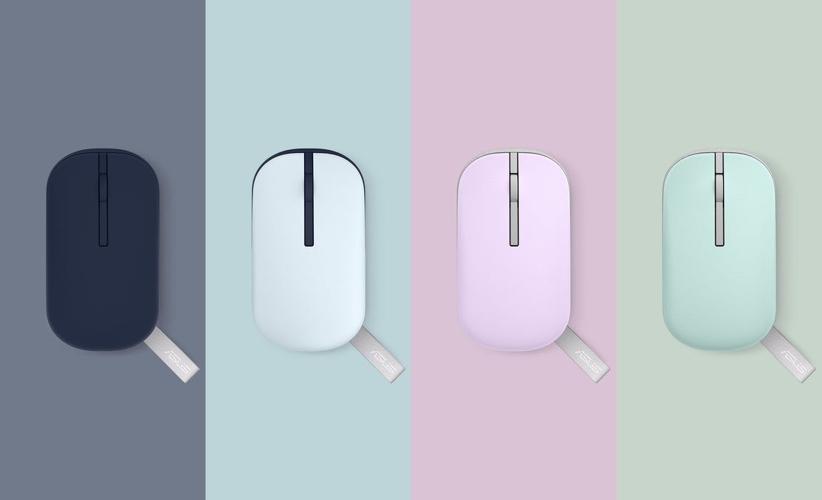 EAN 4711387014646 - ASUS Marshmallow Mouse MD100 ratón Oficina Ambidextro RF Wireless + Bluetooth Óptico 1600 DPI imagen 7