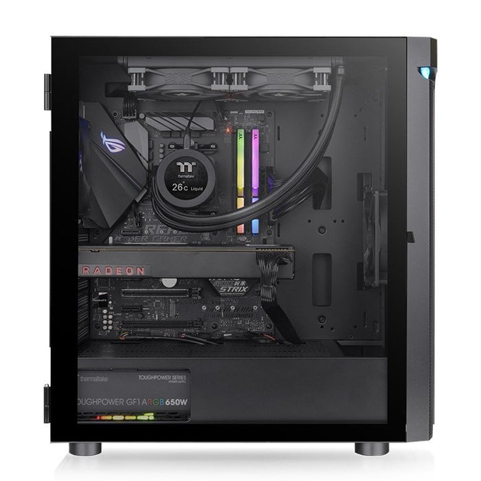 EAN 4713227533706 - Thermaltake H590 TG ARGB Midi Tower Negro imagen 3