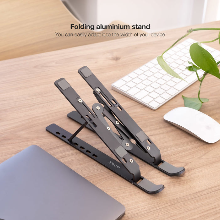 EAN 8433281012738 - TooQ TQLRS0033-AL-G soporte para ordenador portátil Soporte para ordenador portátil y tableta 38,1 cm (15 imagen 6