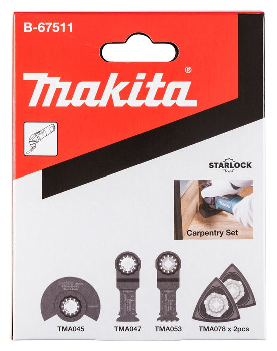 EAN 0088381541176 - Makita B-67511 disco de afilar Aluminio, Plástico, Madera Juego de accesorios imagen 4