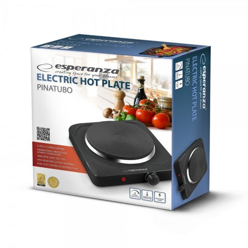 EAN 5901299917442 - Esperanza EKH002K hobs Negro Encimera Hornillo eléctrico / Placa eléctrica 1 zona(s) imagen 2