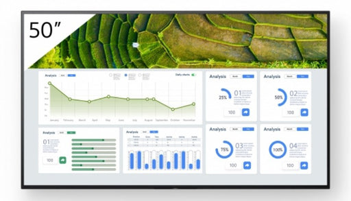EAN 4548736150072 - Sony FW-50BZ30L pantalla de señalización Pantalla plana para señalización digital 127 cm (50") LCD Wifi 4 imagen 1