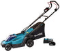 EAN 0088381757942 - Makita DLM330RT cortadora de césped Cortacésped manual Batería Negro, Azul imagen 1