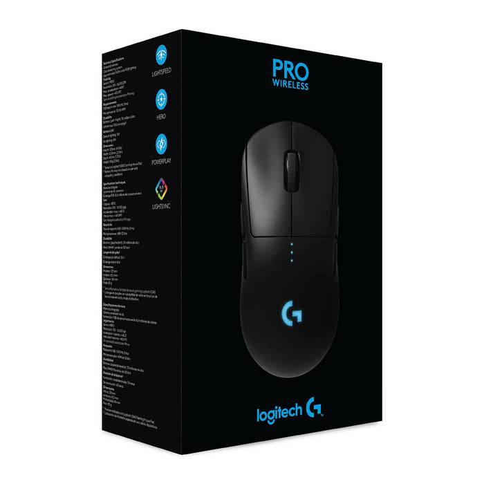 EAN 5099206077355 - Logitech G 910-005272 ratón Juego Ambidextro RF inalámbrico Óptico 25600 DPI imagen 8