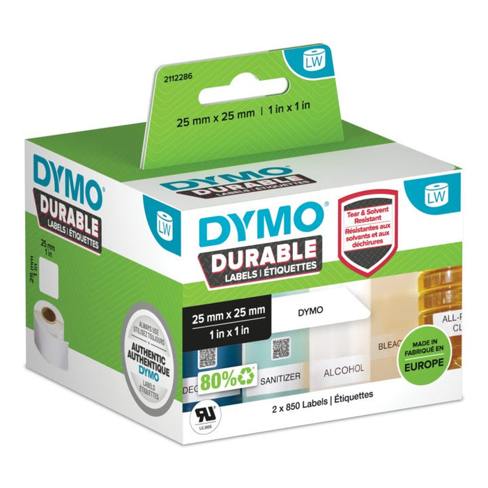 EAN 3026981122866 - DYMO Durable Blanco Etiqueta para impresora autoadhesiva imagen 1