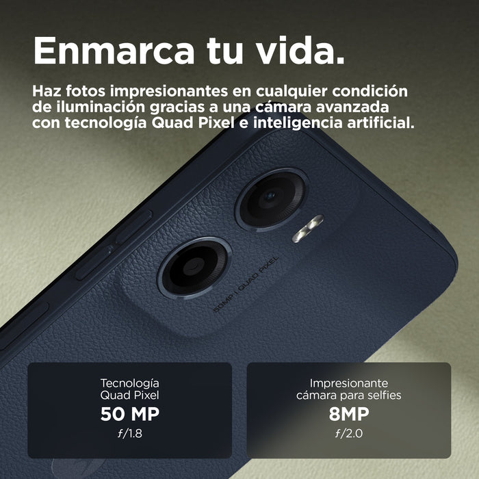 EAN 840023295829 - Motorola moto g05 16,9 cm (6.67") SIM doble Android 15 4G USB Tipo C 4 GB 128 GB 5200 mAh Azul imagen 14