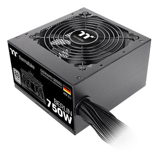 EAN 4711475648302 - Thermaltake Berlin unidad de fuente de alimentación 750 W 24-pin ATX ATX Negro imagen 1