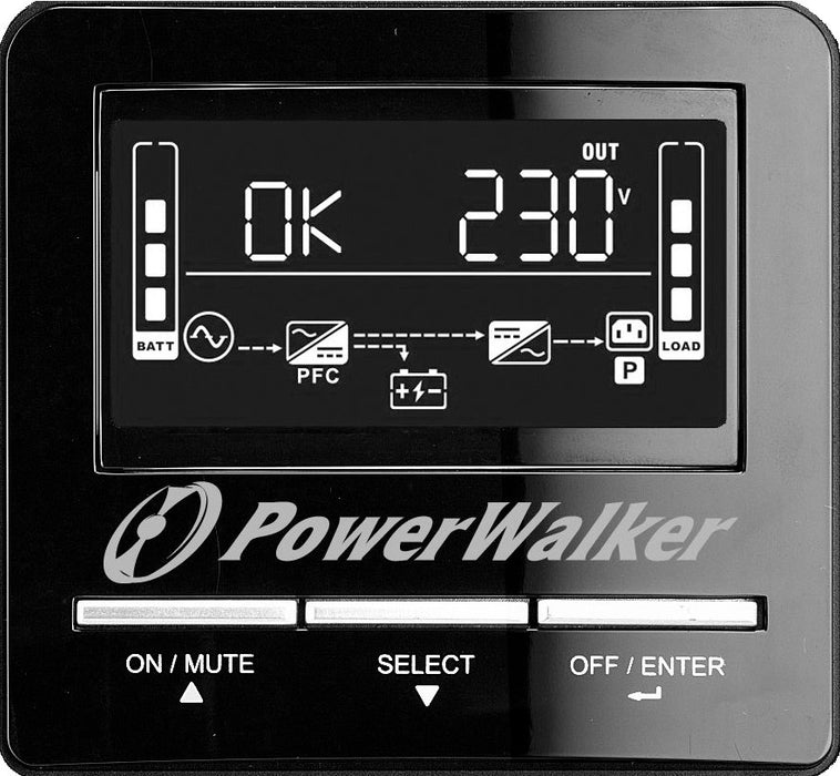 EAN 4260074982091 - PowerWalker VI 3000 CW FR sistema de alimentación ininterrumpida (UPS) Línea interactiva 3 kVA 2100 W imagen 4
